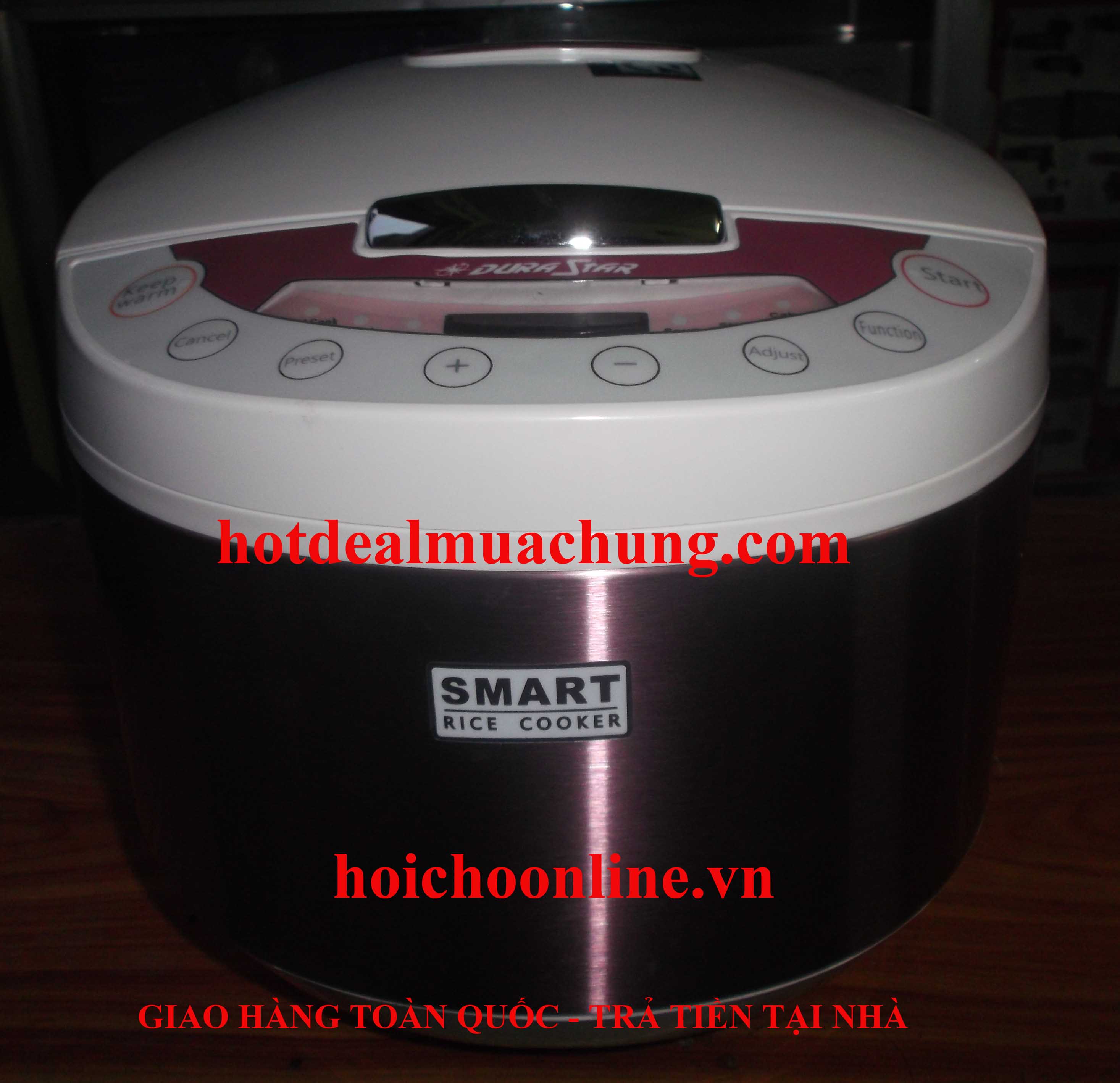 NỒI CƠM ĐIỆN DURASTAR ER-28C (1.8L) NỒI CƠM ĐIỆN DURASTAR ER-28C (1.8L)