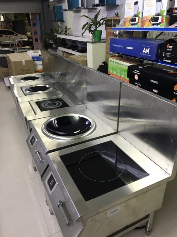 Bếp Từ Công Nghiệp Đôi AKITA JAPAN 5Kw Bếp Từ Công Nghiệp Đôi AKITA JAPAN 5Kw
